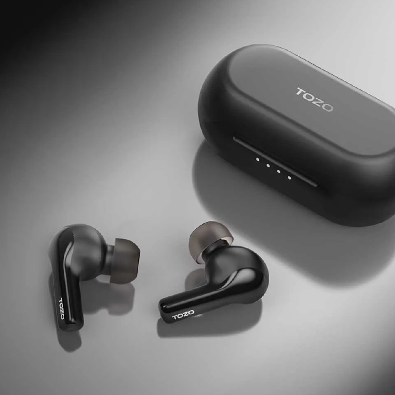 אוזניות אלחוטיות TOZO Agile Pods שחור אוזניות אלחוטיות TOZO Agile Pods