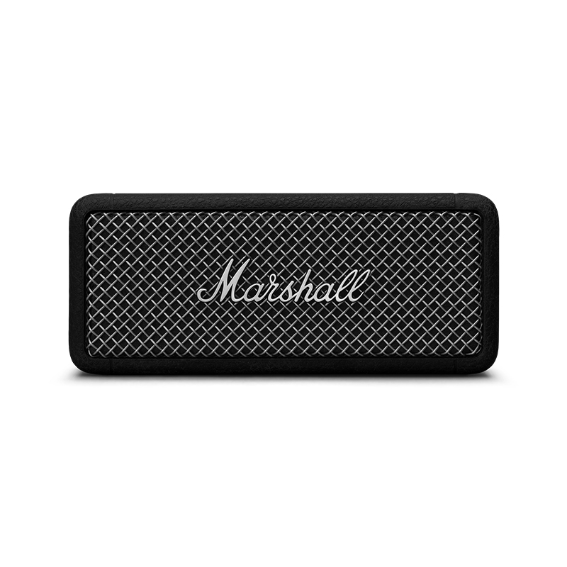 רמקול נייד Marshall Emberton II עמיד במים ואבק שחור כסוף Marshall Emberton II