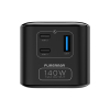 מטען נייד למחשבים ניידים 27000mAh מהיר 140W עם צג דיגיטלי PureGear
