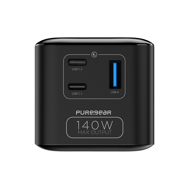 מטען נייד למחשבים ניידים 27000mAh מהיר 140W עם צג דיגיטלי PureGear