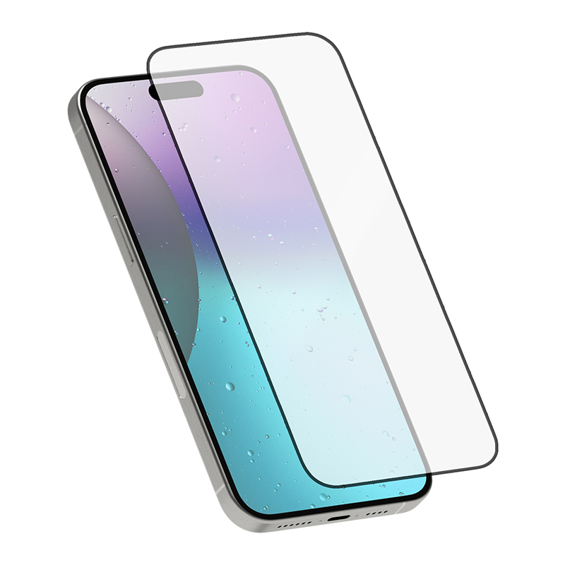 מגן מסך זכוכית לאייפון 16 פלוס Essentials Full Cover Glass