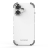 כיסוי לאייפון 16 PureGear DualTek לבן