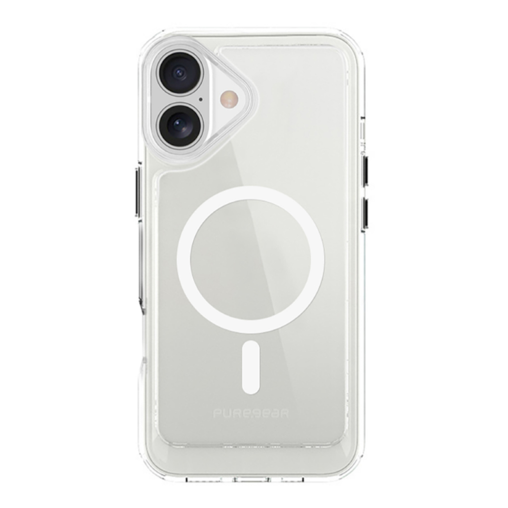 כיסוי לאייפון 16 MagSafe PureGear DualTek Slim שקוף