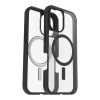 כיסוי לאייפון 16 תומך MagSafe דק OtterBox React שקוף שחור
