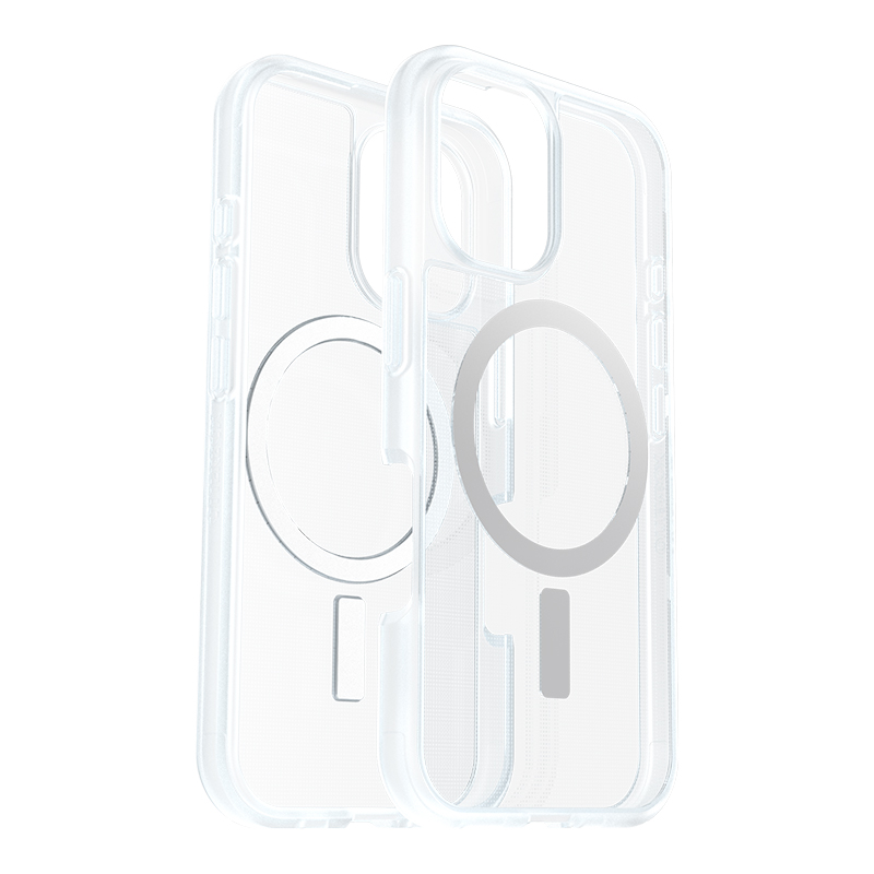 כיסוי לאייפון 16 תומך MagSafe דק OtterBox React שקוף