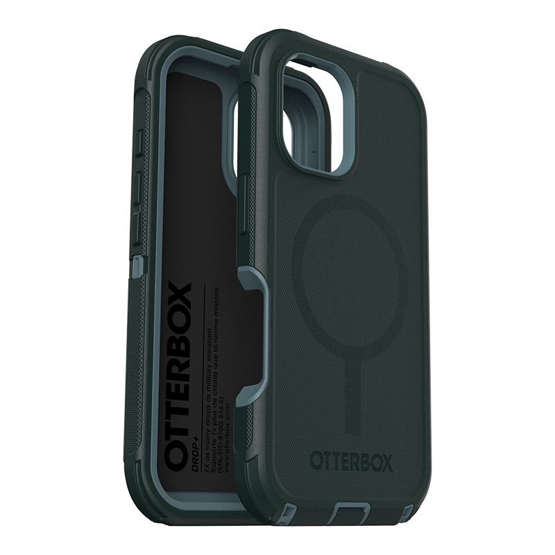 כיסוי לאייפון 16 תומך MagSafe OtterBox Defender ירוק