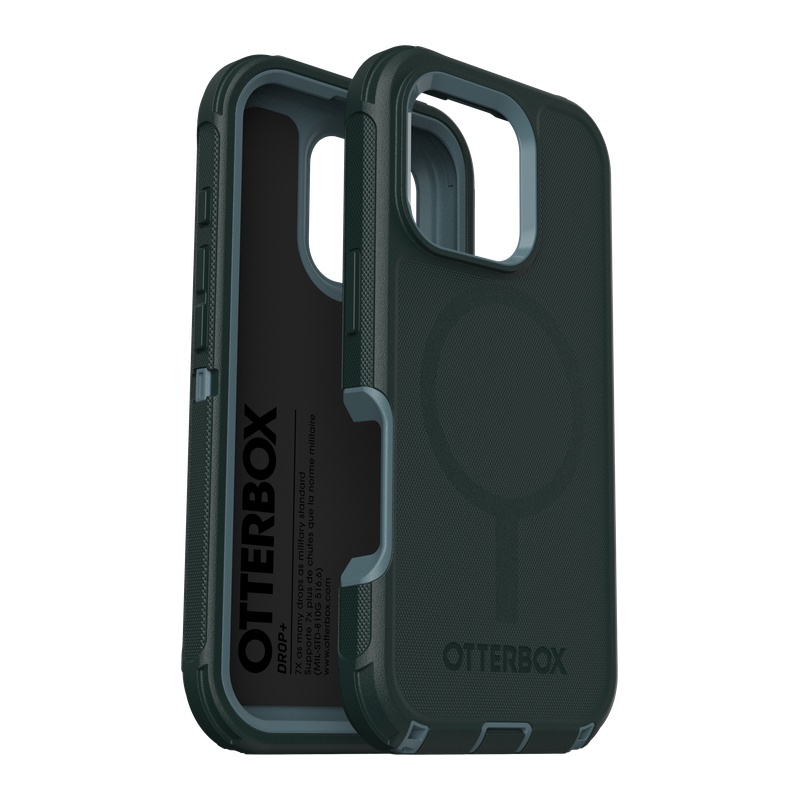 כיסוי לאייפון 16 פרו MagSafe OtterBox Defender ירוק