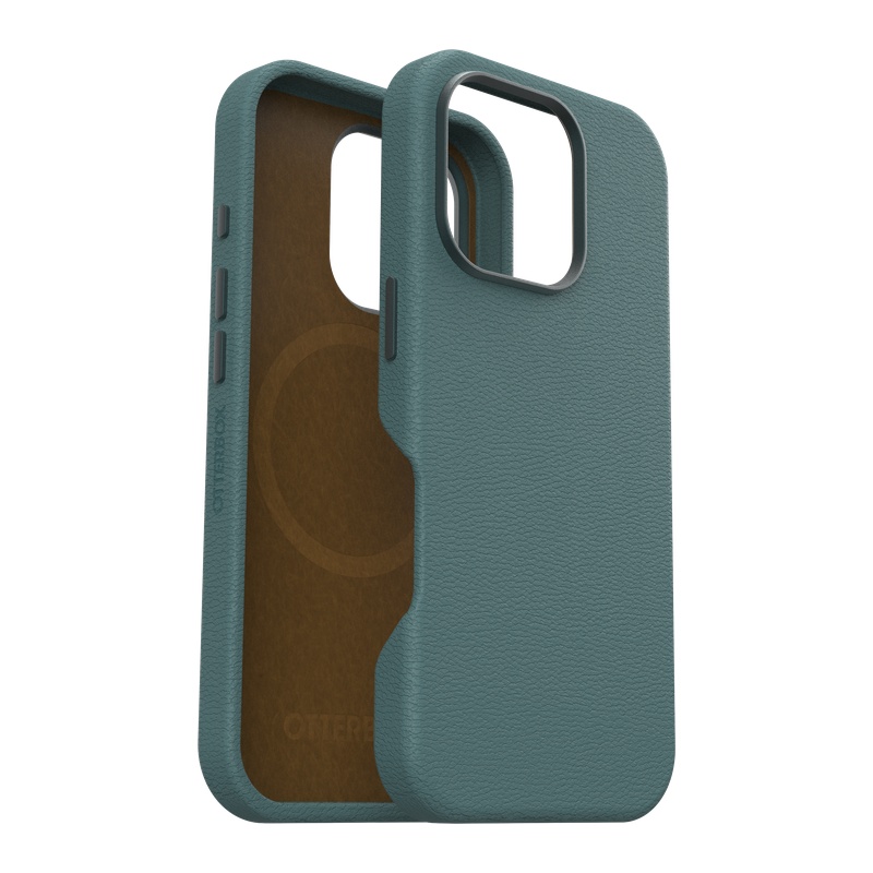 כיסוי לאייפון 16 פרו MagSafe עור קקטוס OtterBox Cactus Leather ירוק