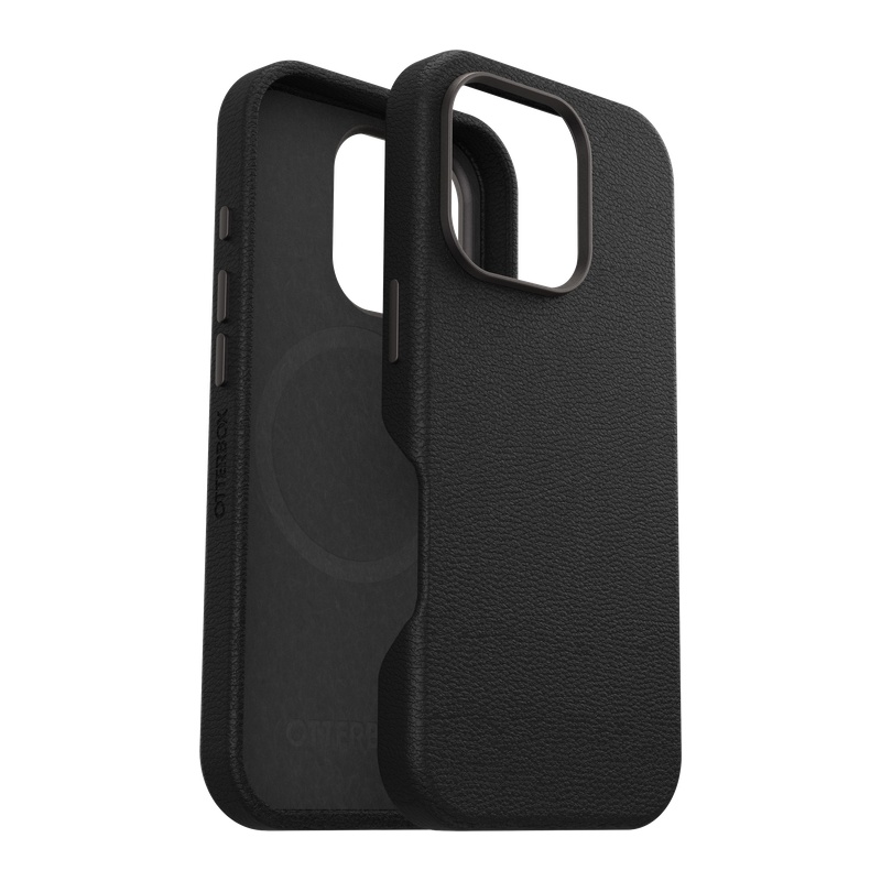 כיסוי לאייפון 16 פרו MagSafe עור קקטוס OtterBox Cactus Leather שחור