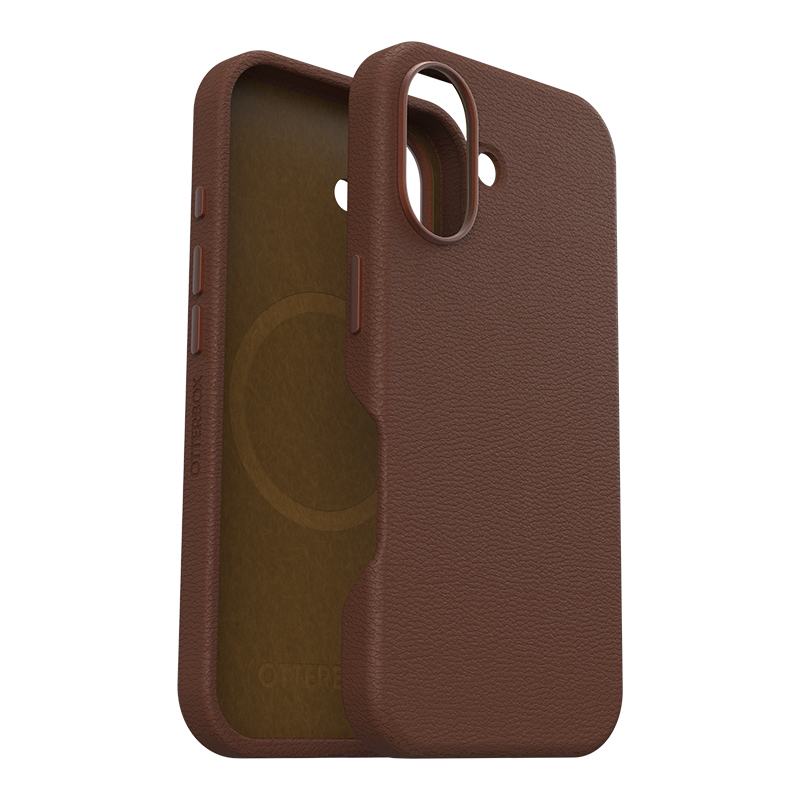 כיסוי לאייפון 16 MagSafe OtterBox Cactus Leather חום