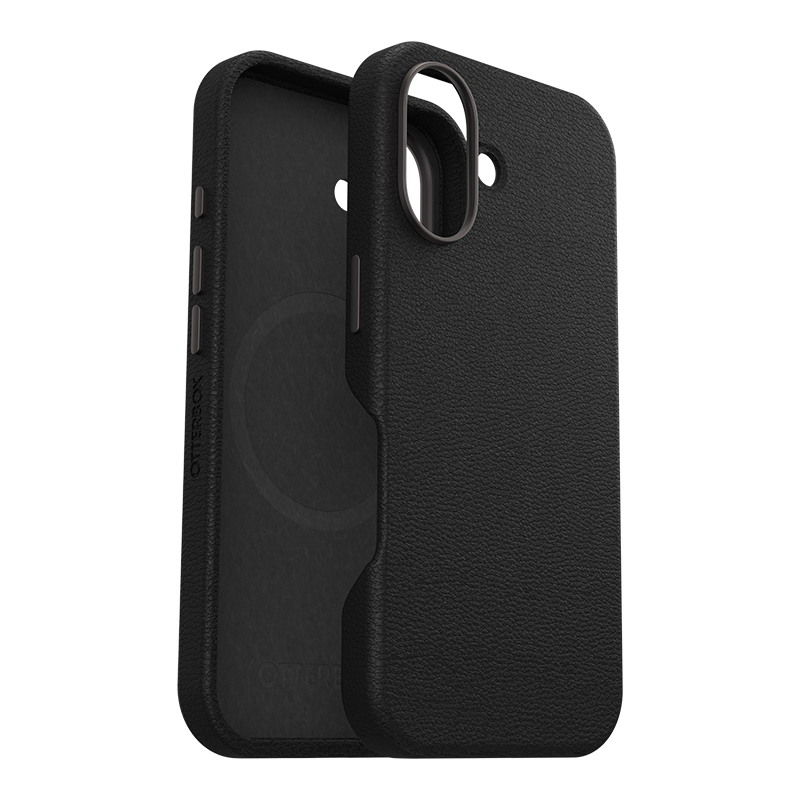 כיסוי לאייפון 16 MagSafe OtterBox Cactus Leather שחור