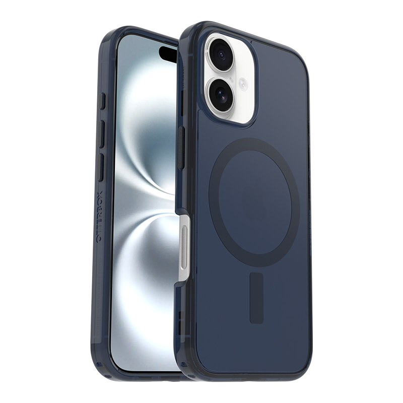 כיסוי לאייפון 16 תומך MagSafe OtterBox Symmetry שקוף נצנצים