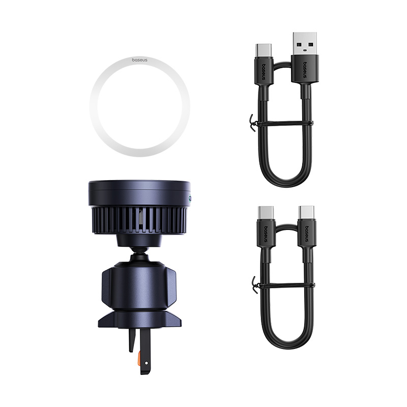 מעמד לרכב למזגן עם טעינה אלחוטית תומך Qi2 מהיר Baseus MagPro