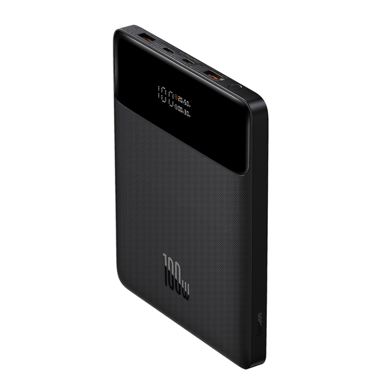 מטען נייד למחשב נייד 20000mAh מהיר 100W עם צג דיגיטלי Baseus