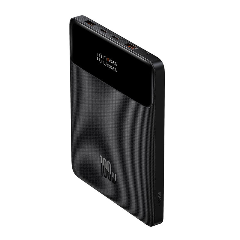 מטען נייד למחשב נייד 20000mAh מהיר 100W עם צג דיגיטלי Baseus