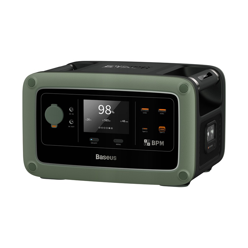 תחנת כוח ניידת 600 וואט עם צג חיצוני Baseus Energy Stack