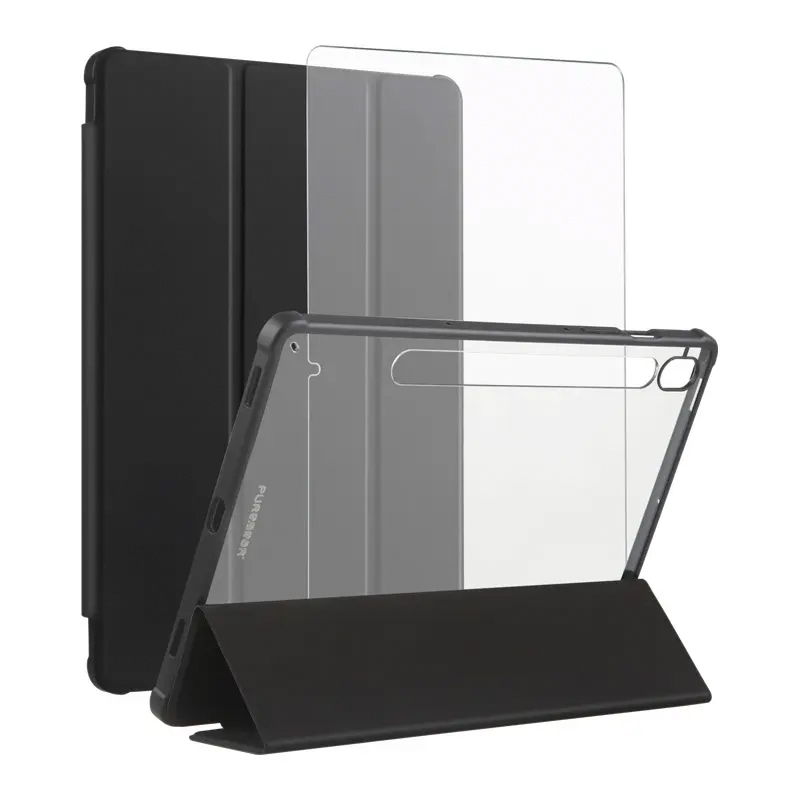 כיסוי ל-Galaxy Tab A11 עם מגן זכוכית PureGear Folio Cover