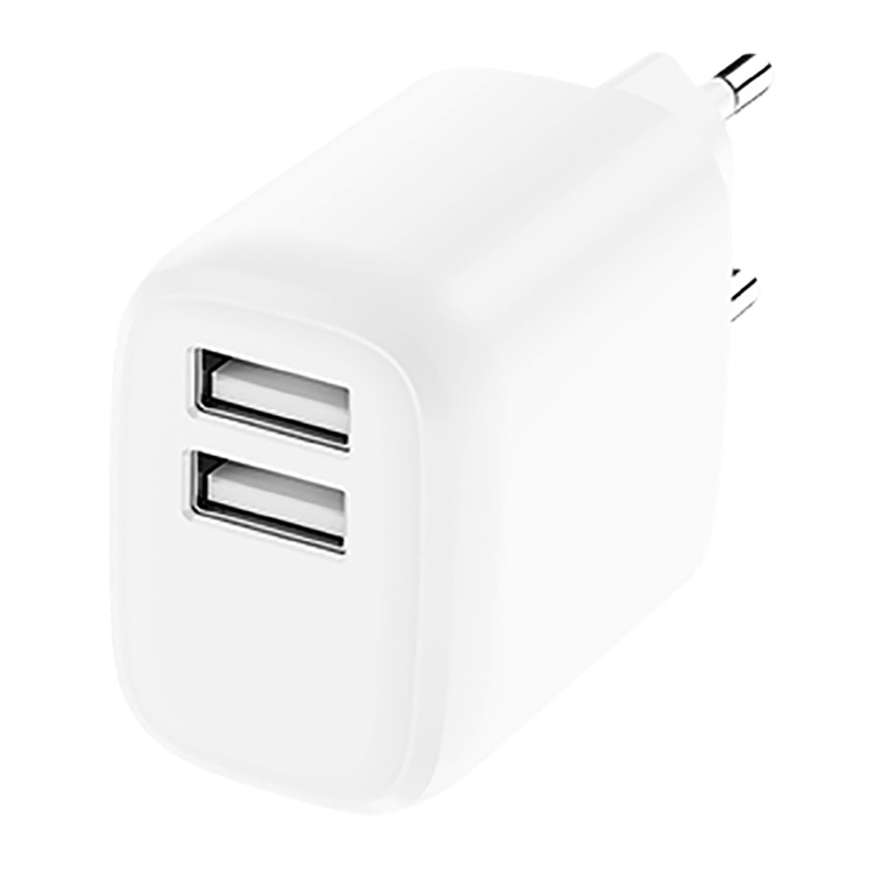 מטען קיר 12W עם 2 יציאות USB-A מבית Essentials