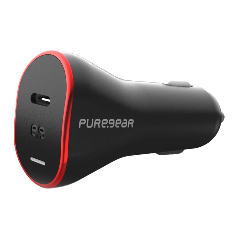 מטען רכב מהיר 35W GaN II עם יציאת USB-C מבית PureGear