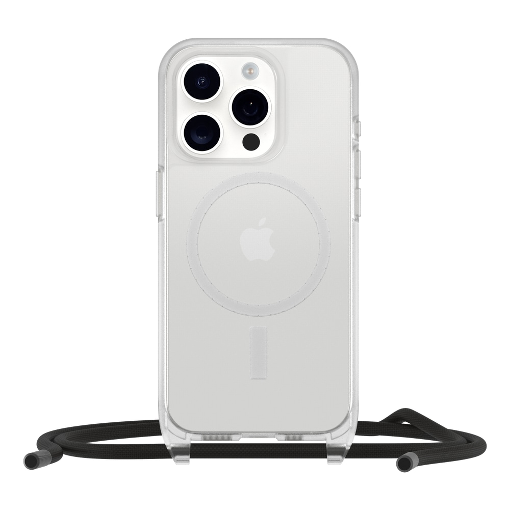 כיסוי לאייפון 15 פרו עם מגנטים דק OtterBox React Necklace