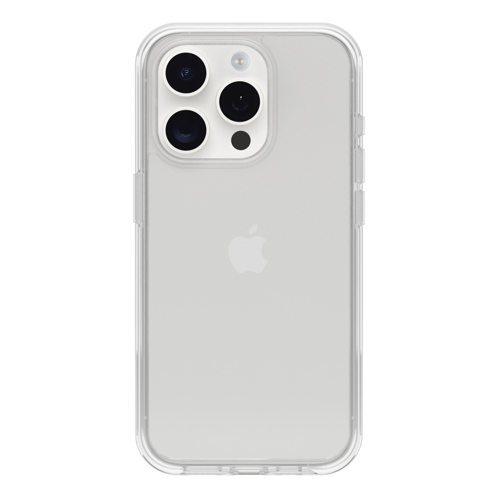כיסוי לאייפון 15 פרו שקוף דו-שכבתי OtterBox Symmetry