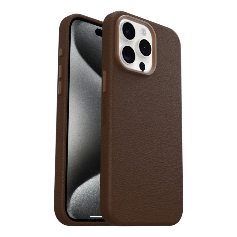 כיסוי לאייפון 15 פרו מקס עור קקטוס עם מגנטים OtterBox Symmetry Cactus Leather