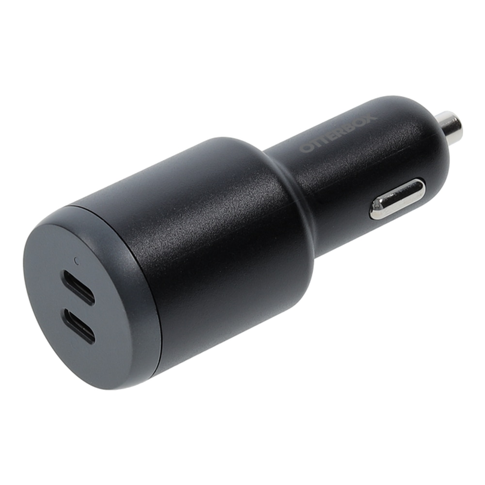 מטען רכב מהיר 100W עם 2 יציאות USB-C מבית OtterBox
