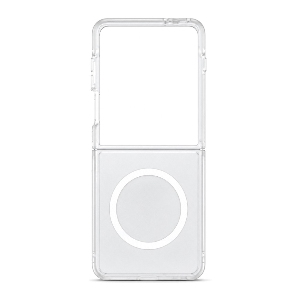 כיסוי לגלקסי Z Flip 8 עם מגנטים PureGear Flex Shell שקוף