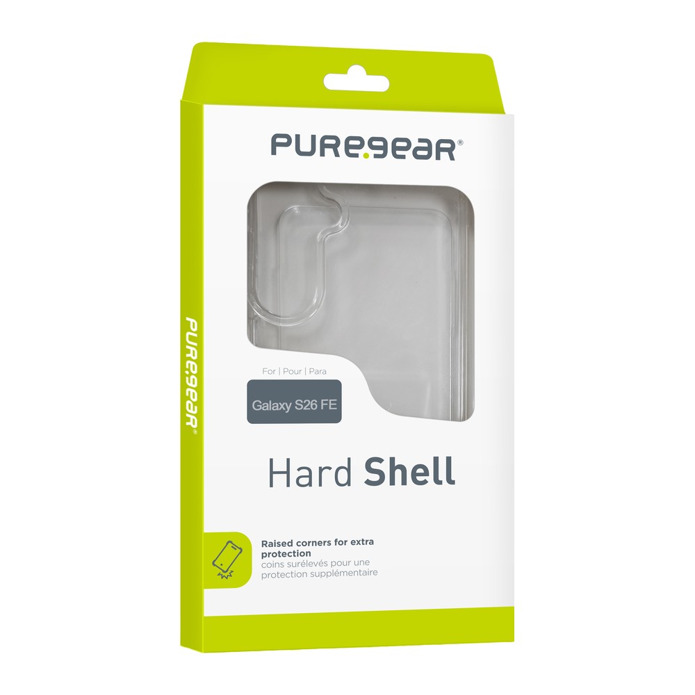 כיסוי לגלקסי S26 FE עם במפרים בולמי זעזועים PureGear Hard Shell