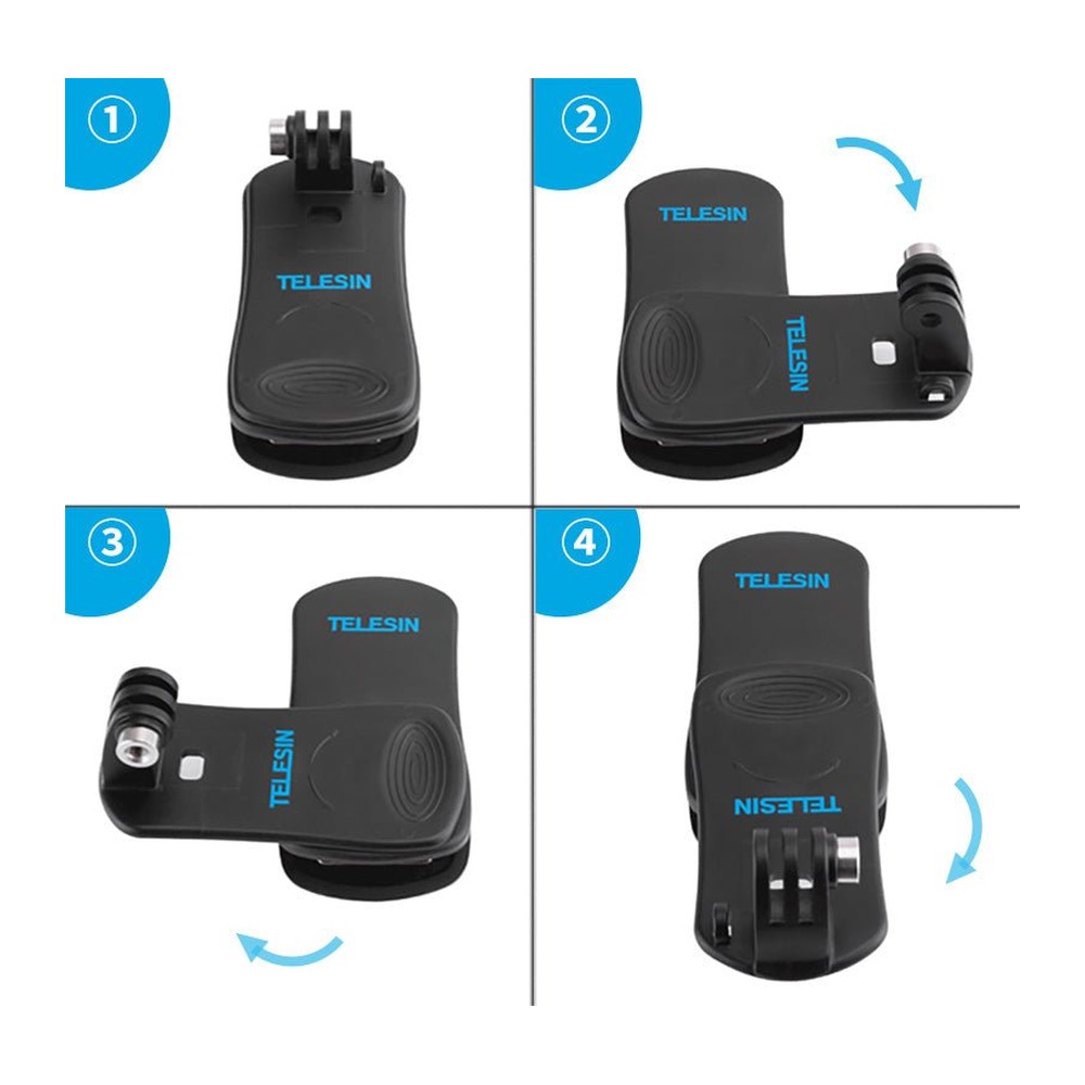 תפס רצועת תיק Telesin למצלמות אקשן