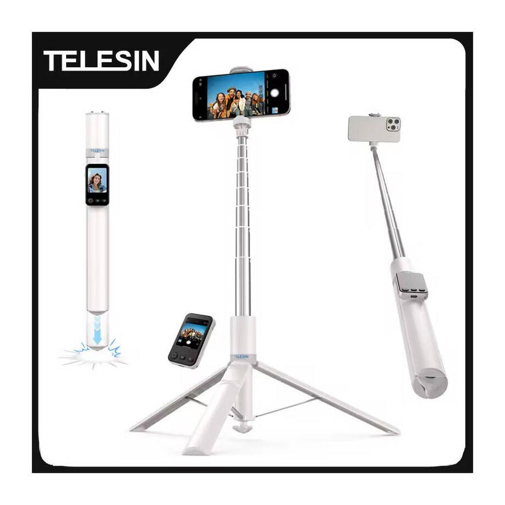 מוט סלפי וחצובה 1.7 מ' Telesin לסמארטפון